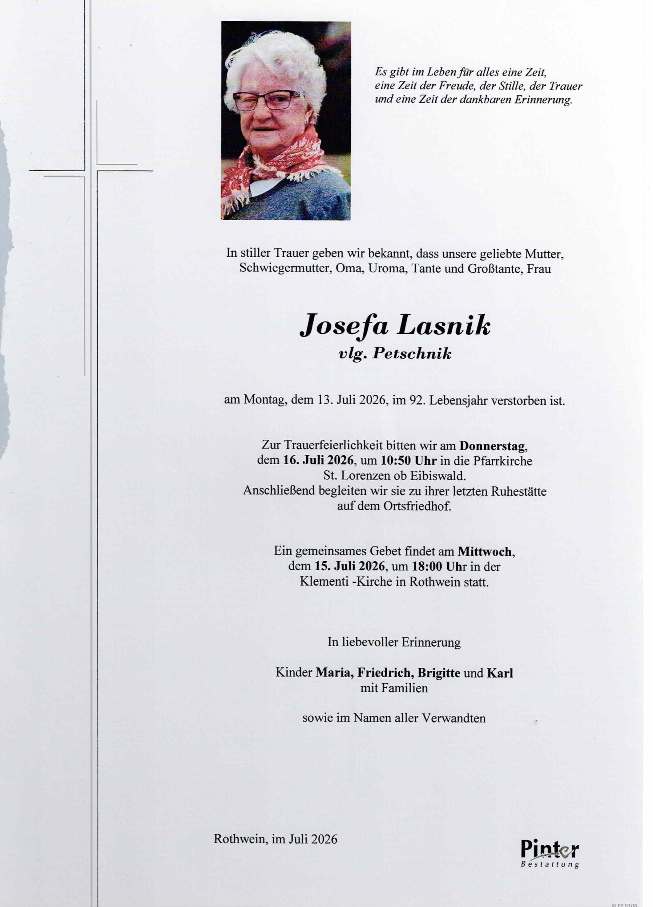 Josefa Lasnik